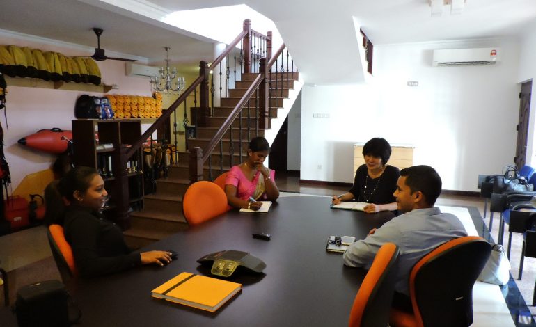 A-PAD Management Headquarters Representative visits Sri Lanka