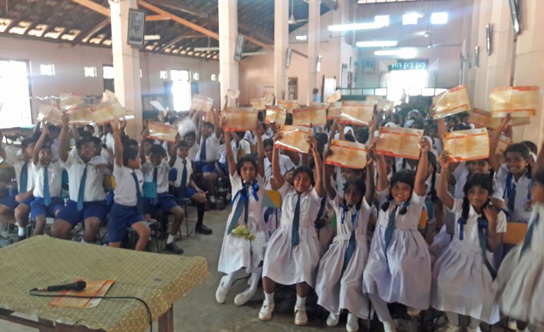 Disaster Risk Reduction Training for School Children in Jaffna