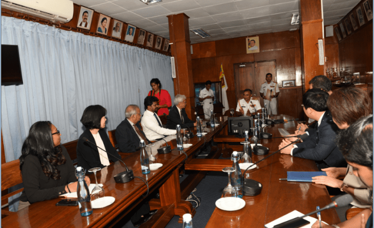 A-PAD International Delegates Meet with Commander of the Sri Lankan Navy