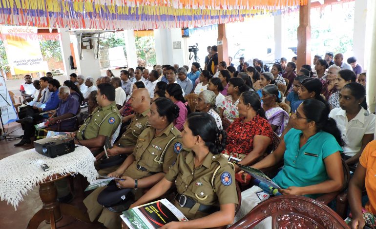 ZERO DEATH CAMPAIGN -Day 2  Flood /Landslide Early Warning 2019 MATARA DISTRICT