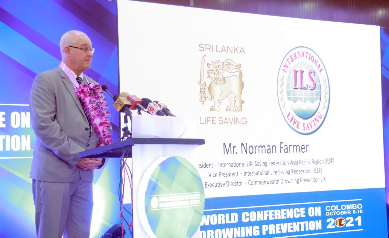 World Conference on Drowning Prevention-2021 event launch held in  Sri Lanka