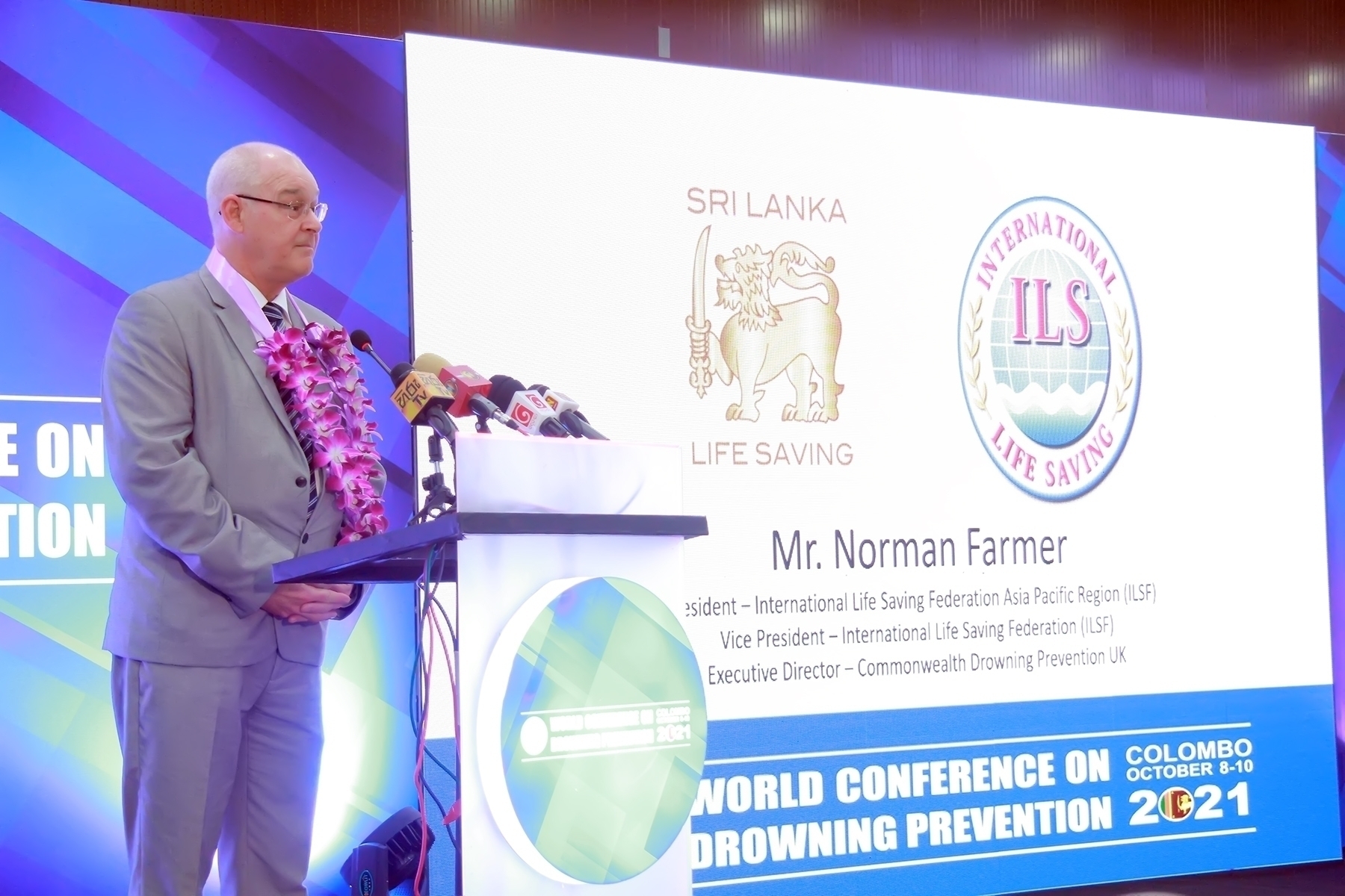 World Conference on Drowning Prevention-2021 event launch held in  Sri Lanka
