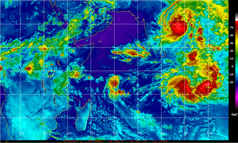 Southwest Monsoon 2020: Sri Lanka on Weather Watch as  Super Cyclone Amphan  Develops Over Bay of Bengal