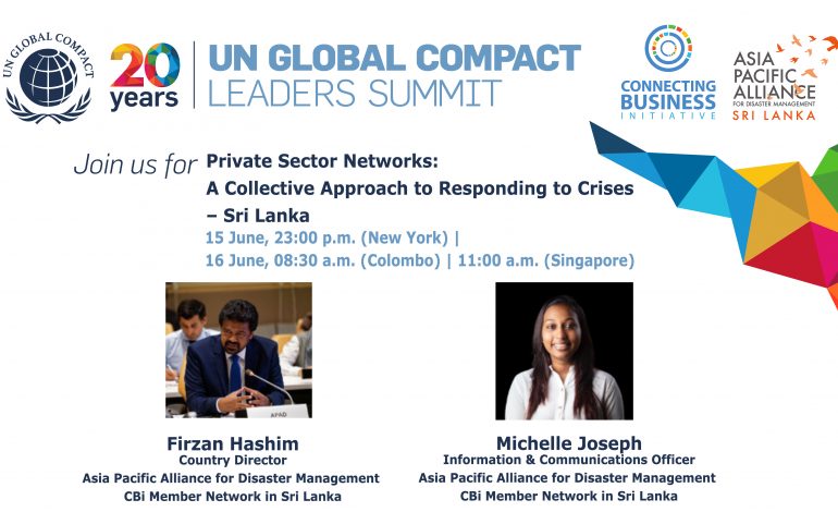 UN Global Compact Leaders Summit: 15th – 16th June 2020