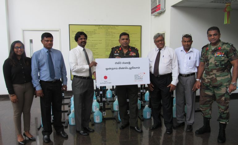 A-PAD International Supports Sri Lanka in COVID-19 Resistance Efforts