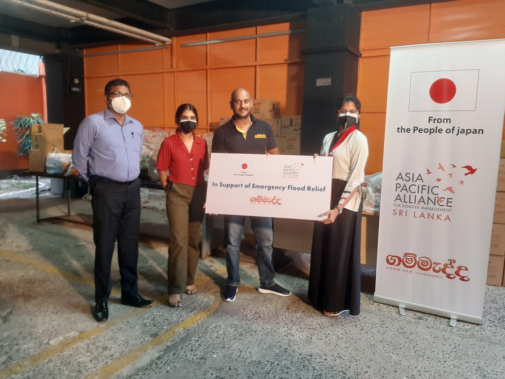 A-PAD Partners with Gammadda in Support of Those Affected by Floods