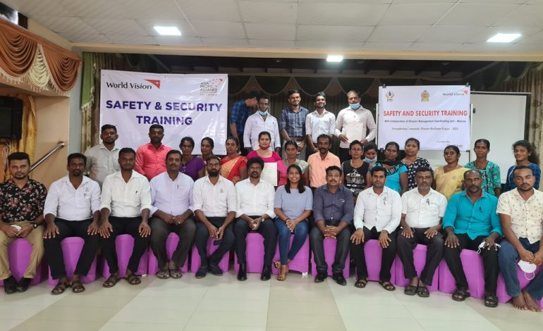 A-PAD SL in Partnership with World Vision Promote Safety & Security for Community Disaster Management Teams