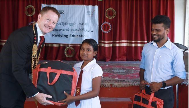 HSBC supports 125 children at St James Girls School in Jaffna