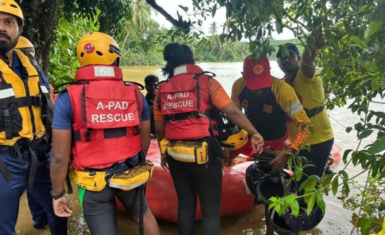 A-PAD SAR Team On Ground in Response to Matara Flood Crisis 2023