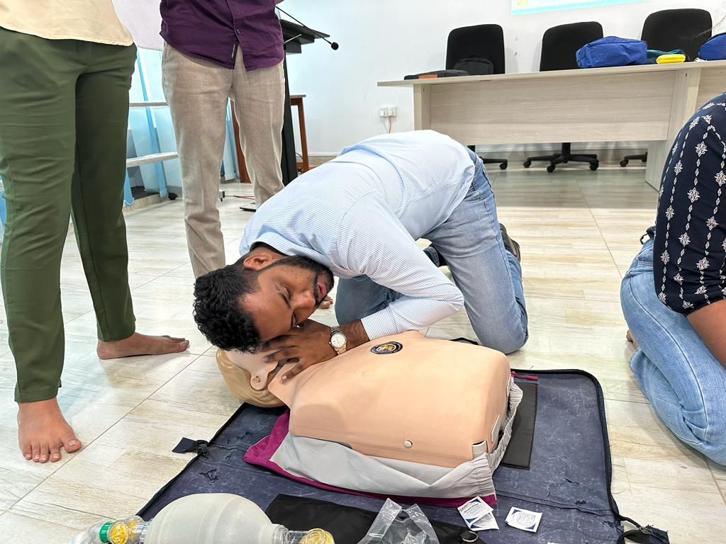 Cpr Session Empowering Lives: CPR Training at the Faculty of Arts, University of ...