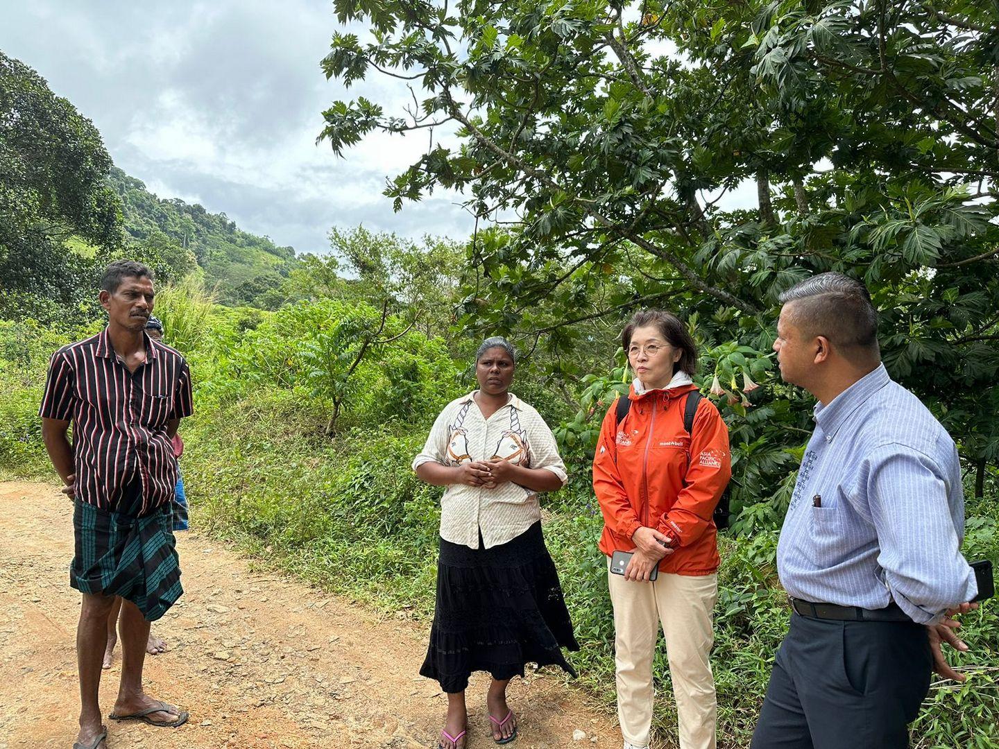 Landslide Risks and Community Resettlement Efforts: A-PAD’s Visit to Pettigala and Yakdehikanda