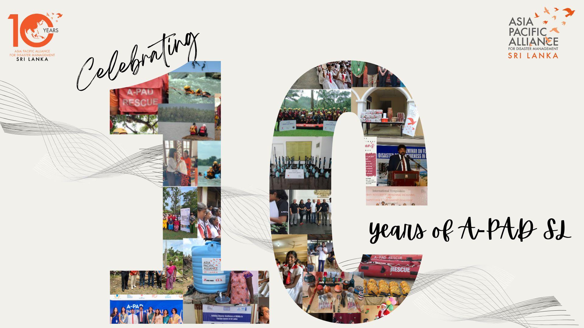 A Decade of Impact: A-PAD Celebrates 10 Years of Service in Sri Lanka