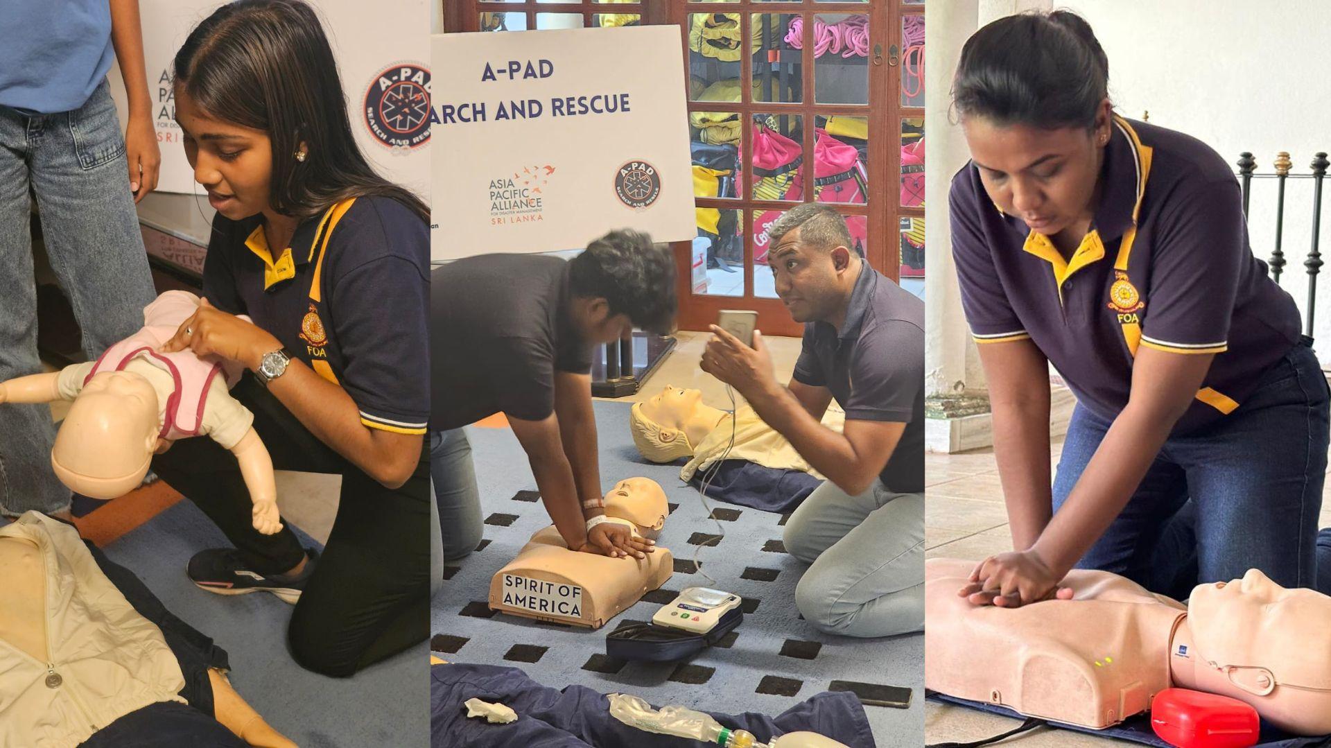 A-PAD SL Equips University Students with Life-Saving CPR Skills