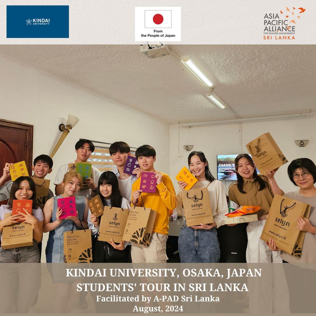 Kindai University, Osaka, Japan Students’ Tour in Sri Lanka