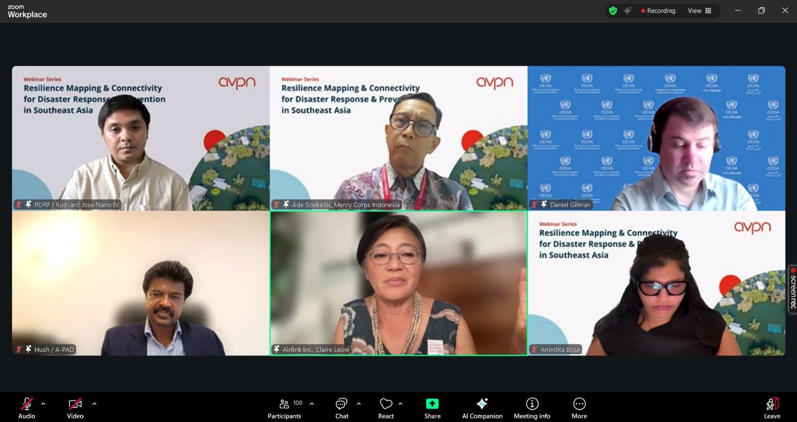 AVPN Webinar Spotlights Resilience Mapping and Connectivity for Disaster Response and Prevention in Southeast Asia