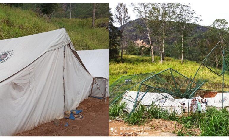 A-PAD SL on the Ground: Conditions and Needs at the Ramboda Temporary Shelter Site
