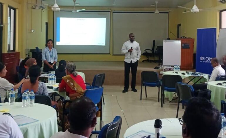 A-PAD SL Participates in Camp Coordination and Camp Management Training by IOM