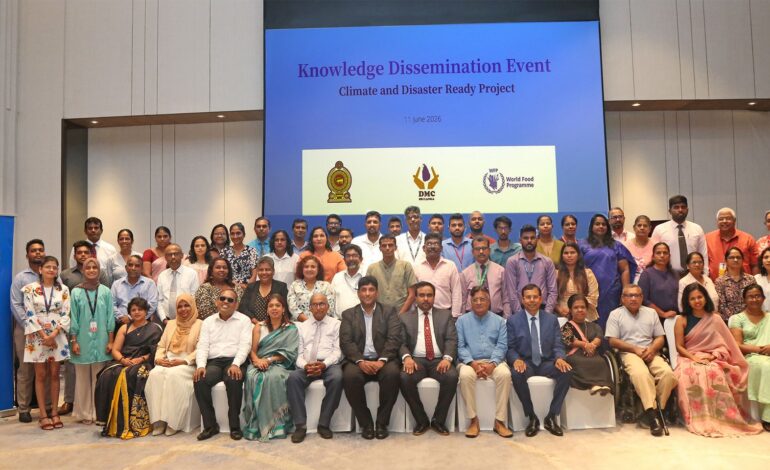 A-PAD SL at the Knowledge Dissemination Event on Climate and Disaster Ready Project