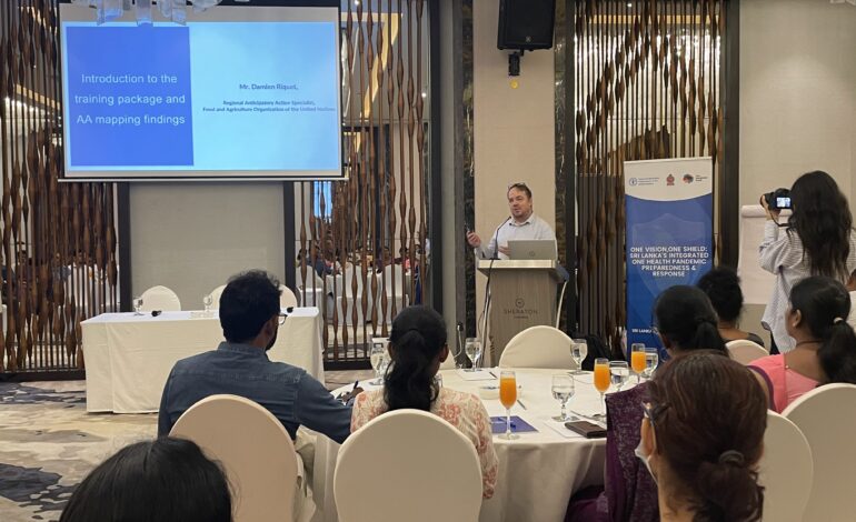A-PAD Sri Lanka Participates in Anticipatory Action Training Programme