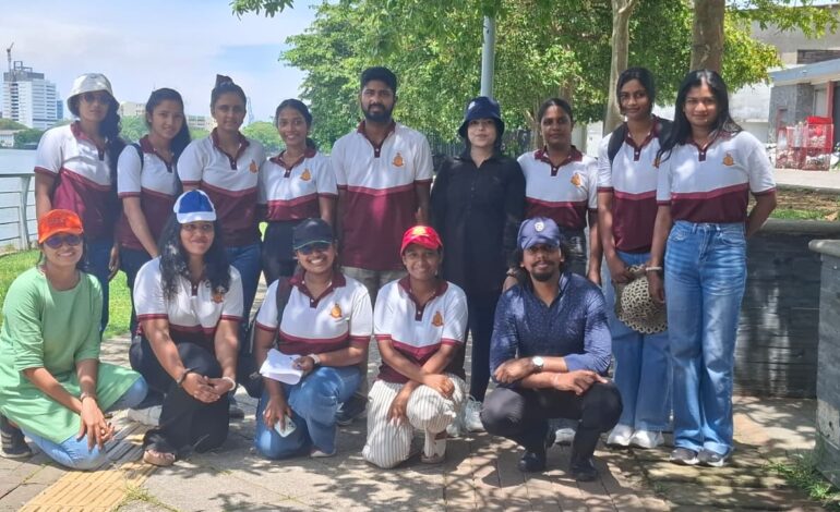 University of Colombo Students Conduct Comprehensive Field Assessment on the Beira Lake